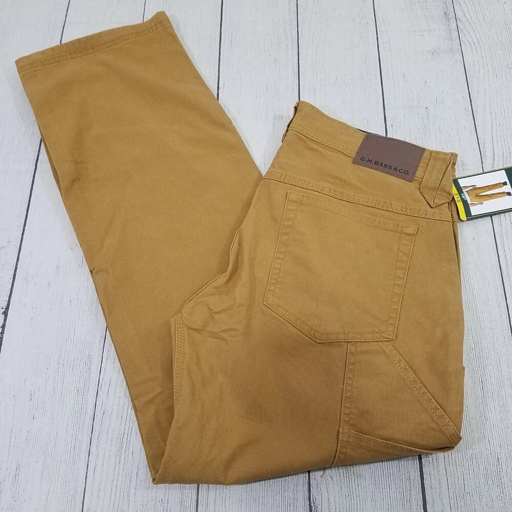 G.H. Bass & Co The Block Plane Canvas Pants Mens Size 32x32